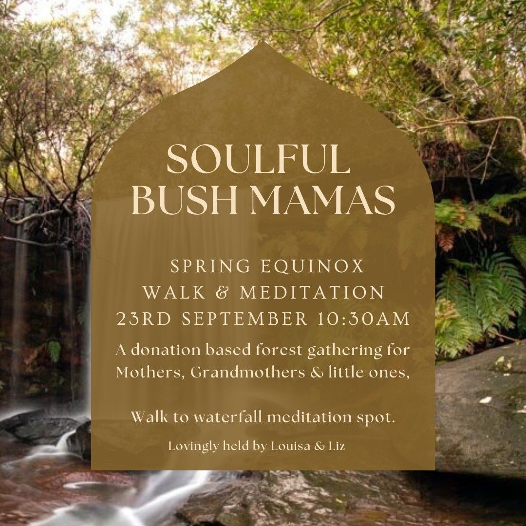 Soulful Bush Mama's - Spring Equinox Walk + Waterfall Meditation 