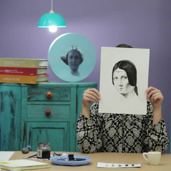 Taller de Pintura con Tinta China