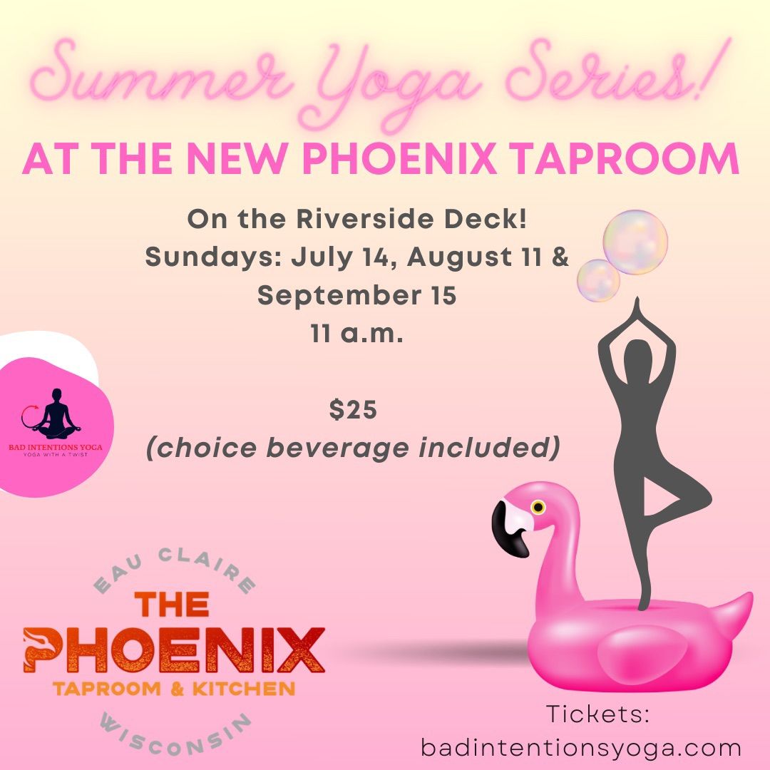 July Riverside Yoga at The Phoenix