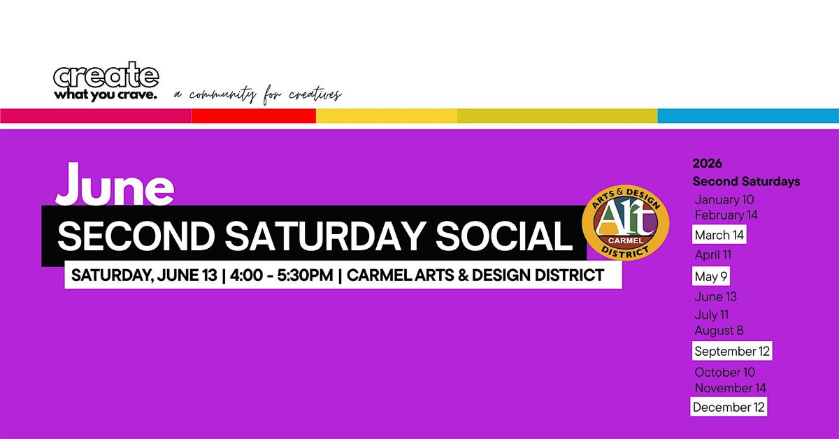 June Second Saturday Social - Creative Meetup