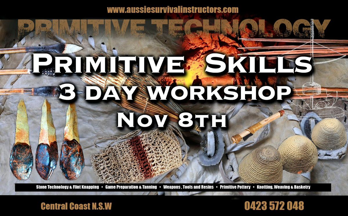 3 Day Primitive Skills Workshop