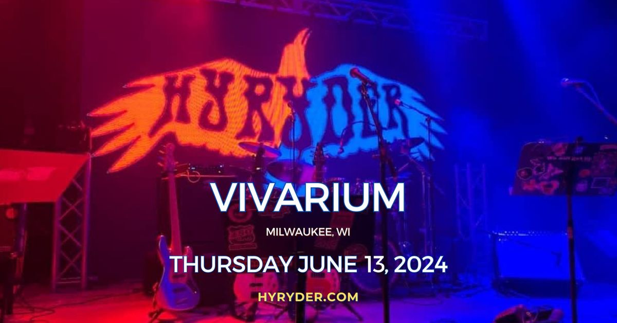 Hyryder (Grateful Dead Tribute) at the Vivarium