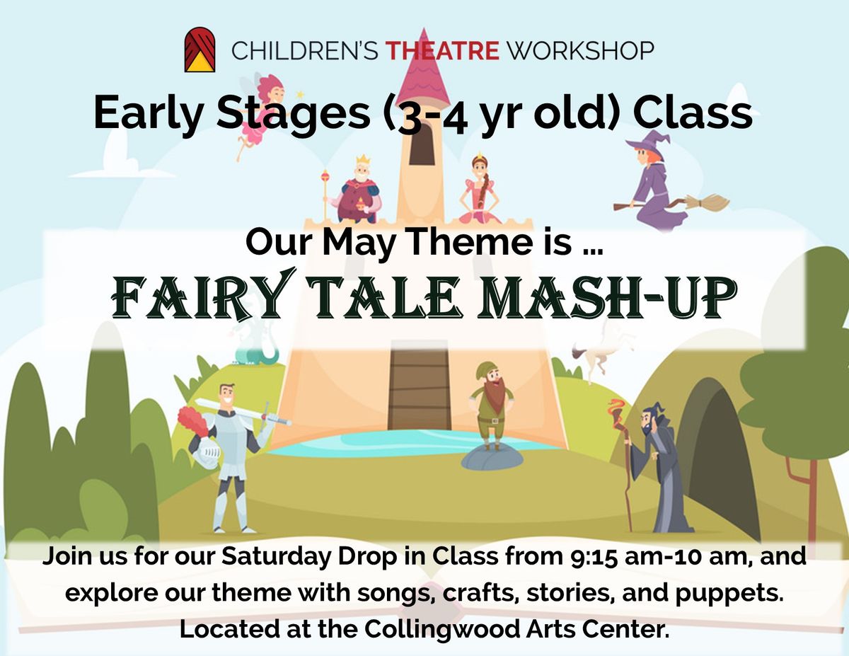 May Early Stages (ages 3-4) Drop In Class
