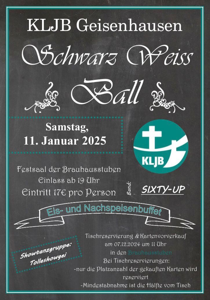 Schwarz-Wei\u00df Ball 