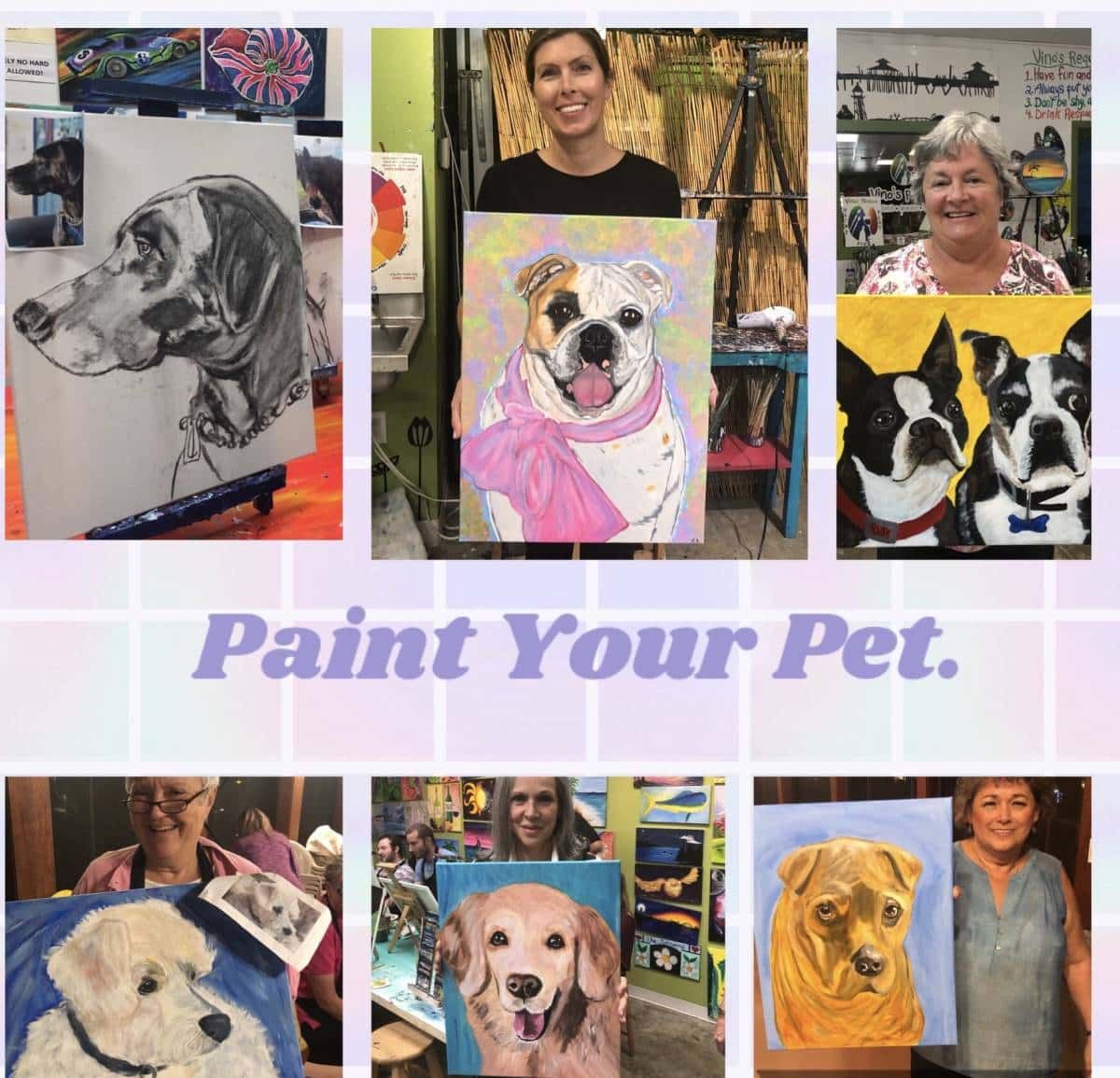 Paint & Sip Class: Paint Your Pet