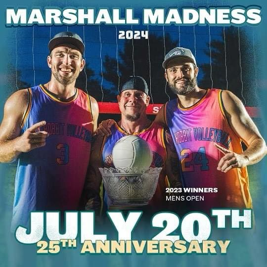 25th Annual Marshall Madness Volleyball Tournament (Saturday)