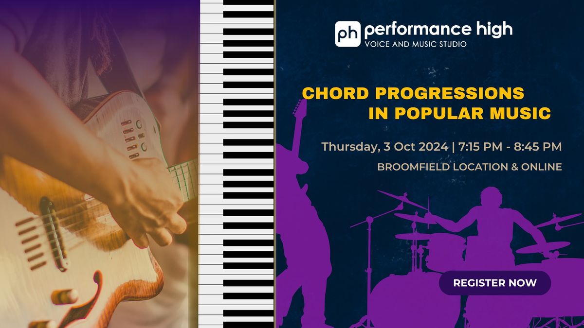 Songwriting Workshop: Chord Progressions in Popular Music