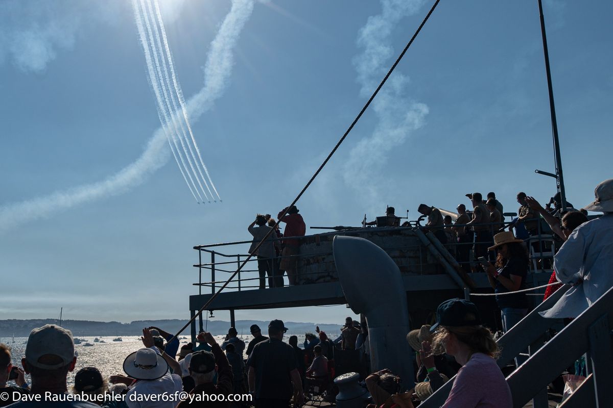 San Francisco Fleet Week Cruise on the SS Jeremiah O'Brien 