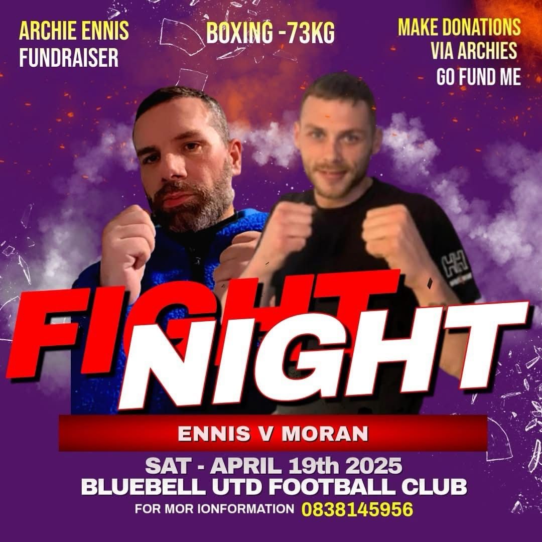 Charity fight night for Archie 