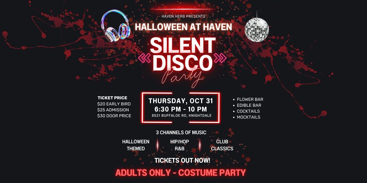 HALLOWEEN AT HAVEN: SILENT DISCO