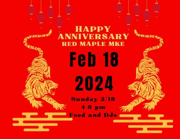 Red Maple 1st Anniversary Party!