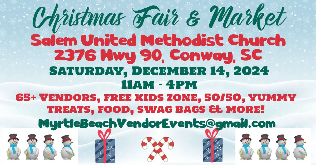 3rd Annual Christmas Fair & Market