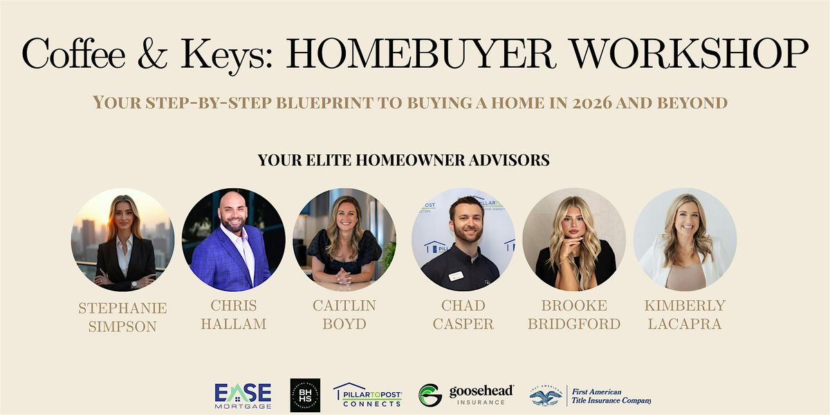 Coffee & Keys: Homebuyer Workshop
