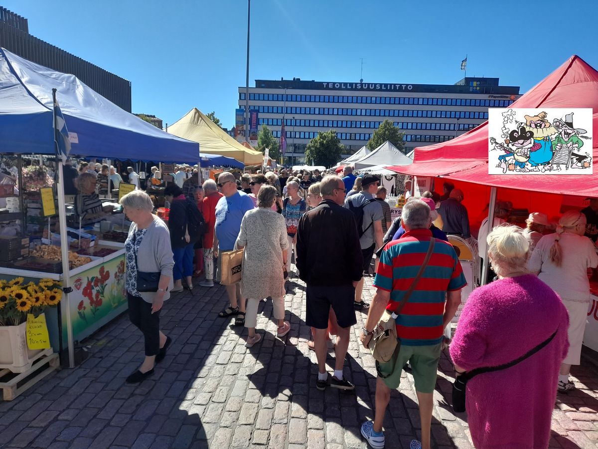 Helsinki Hakaniemen Maalaismarkkinat