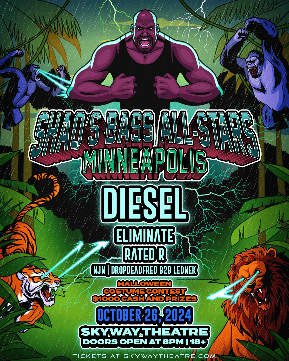 DJ Diesel at Salt Shed - Indoor Shed