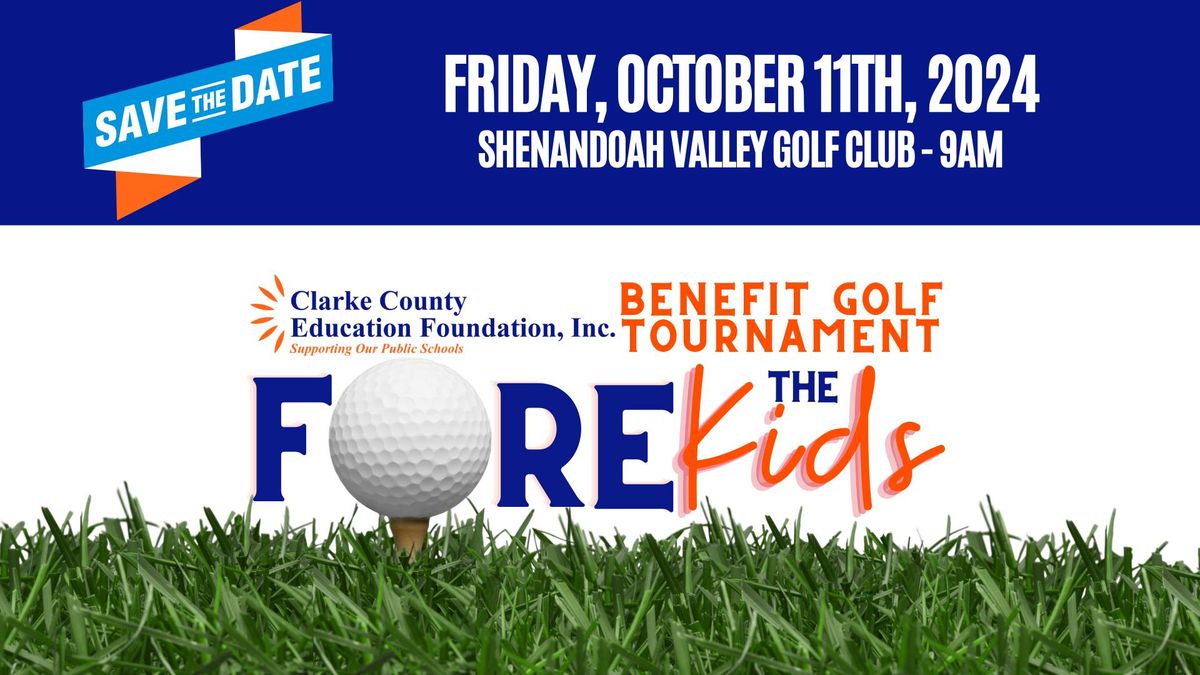 CCEF's Fore the Kids Golf Scramble