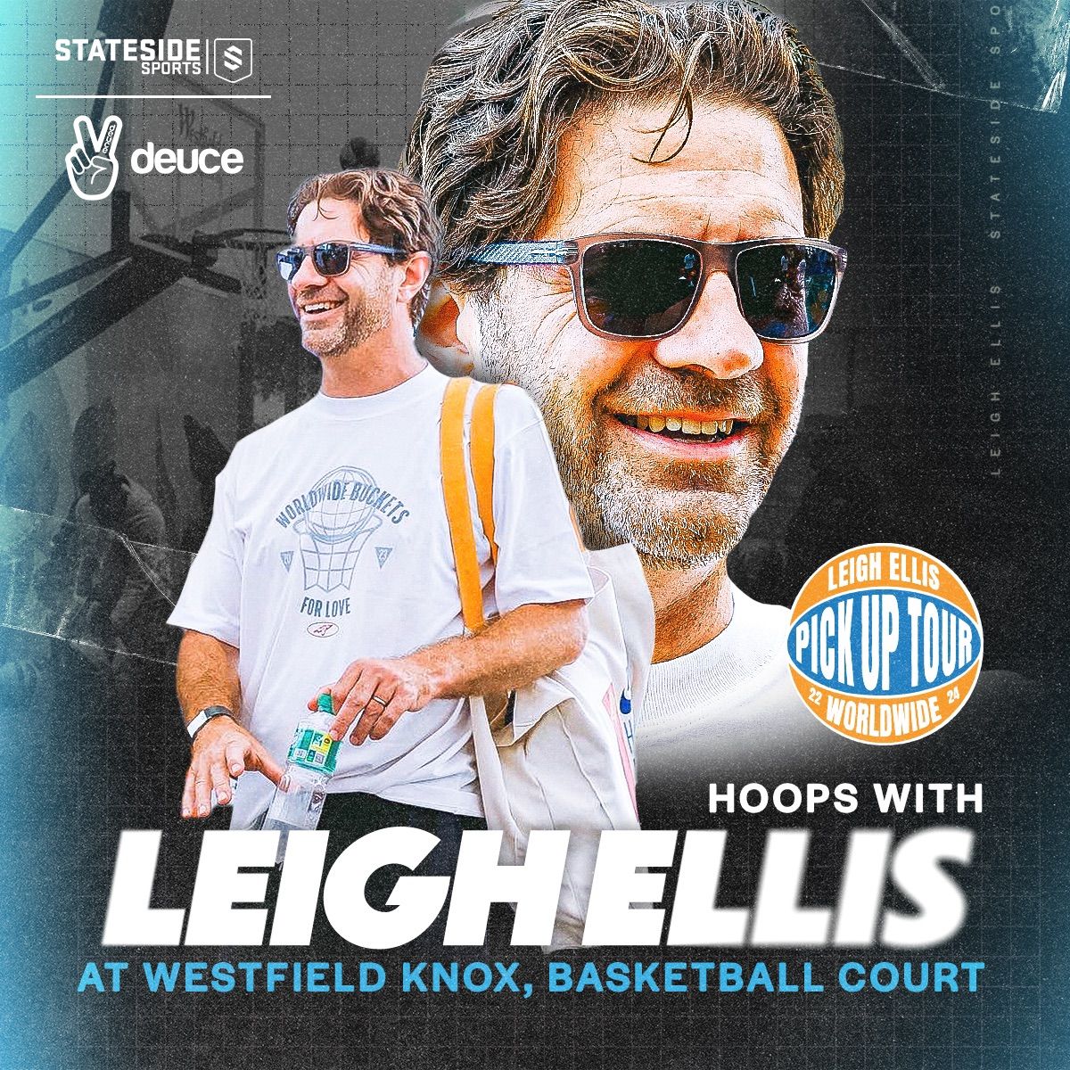 Hoops with Leigh Ellis in Collaboration with Stateside Sports & Deuce