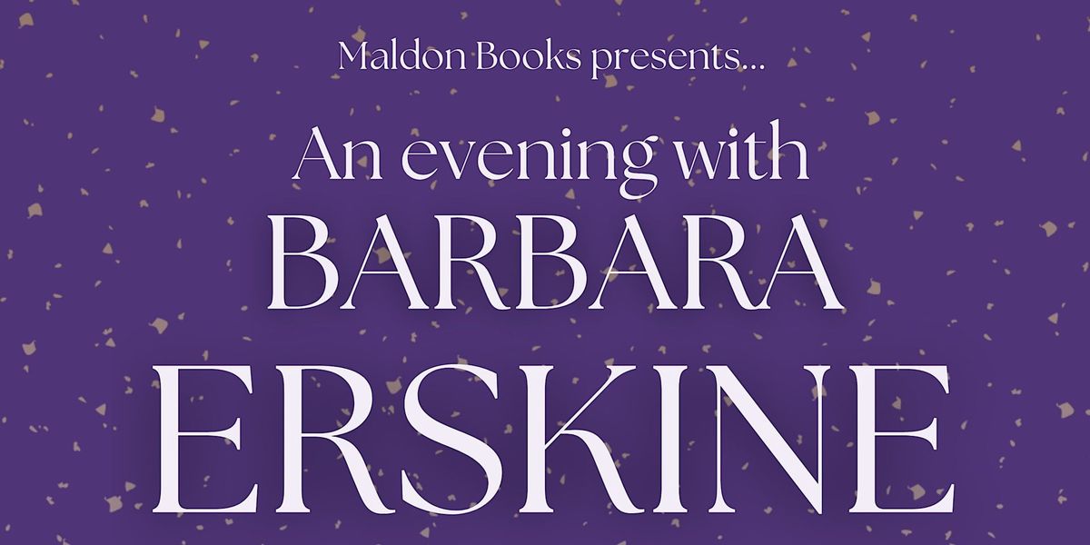 An Evening with Barbara Erskine