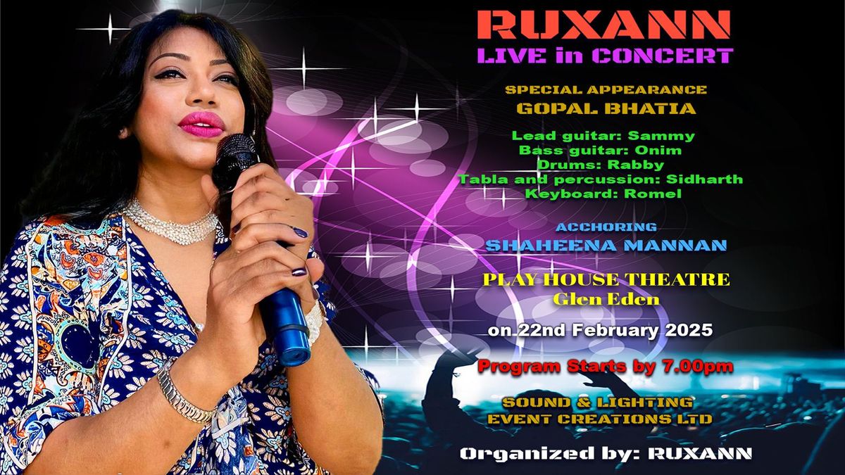 "RUXANN" Live in Concert