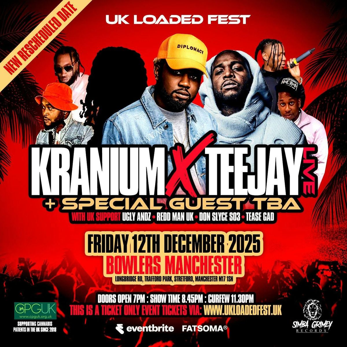 KRANIUM &amp; TEEJAY LIVE AT UK LOADED FEST 