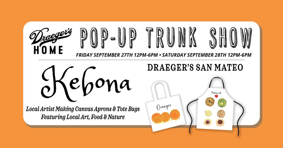 Draeger's Home X Kebona Pop-Up Trunk Show