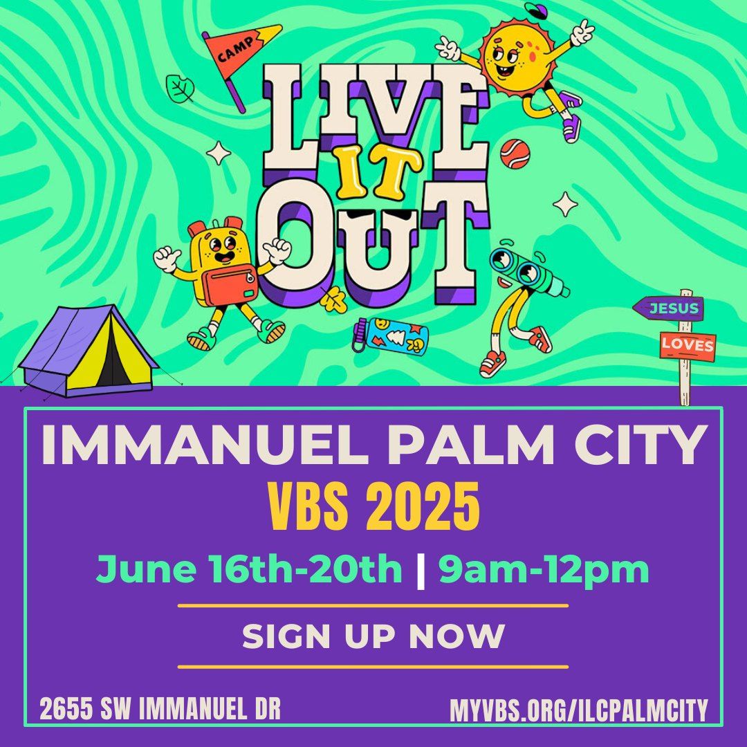 VBS 2025: Live it Out!