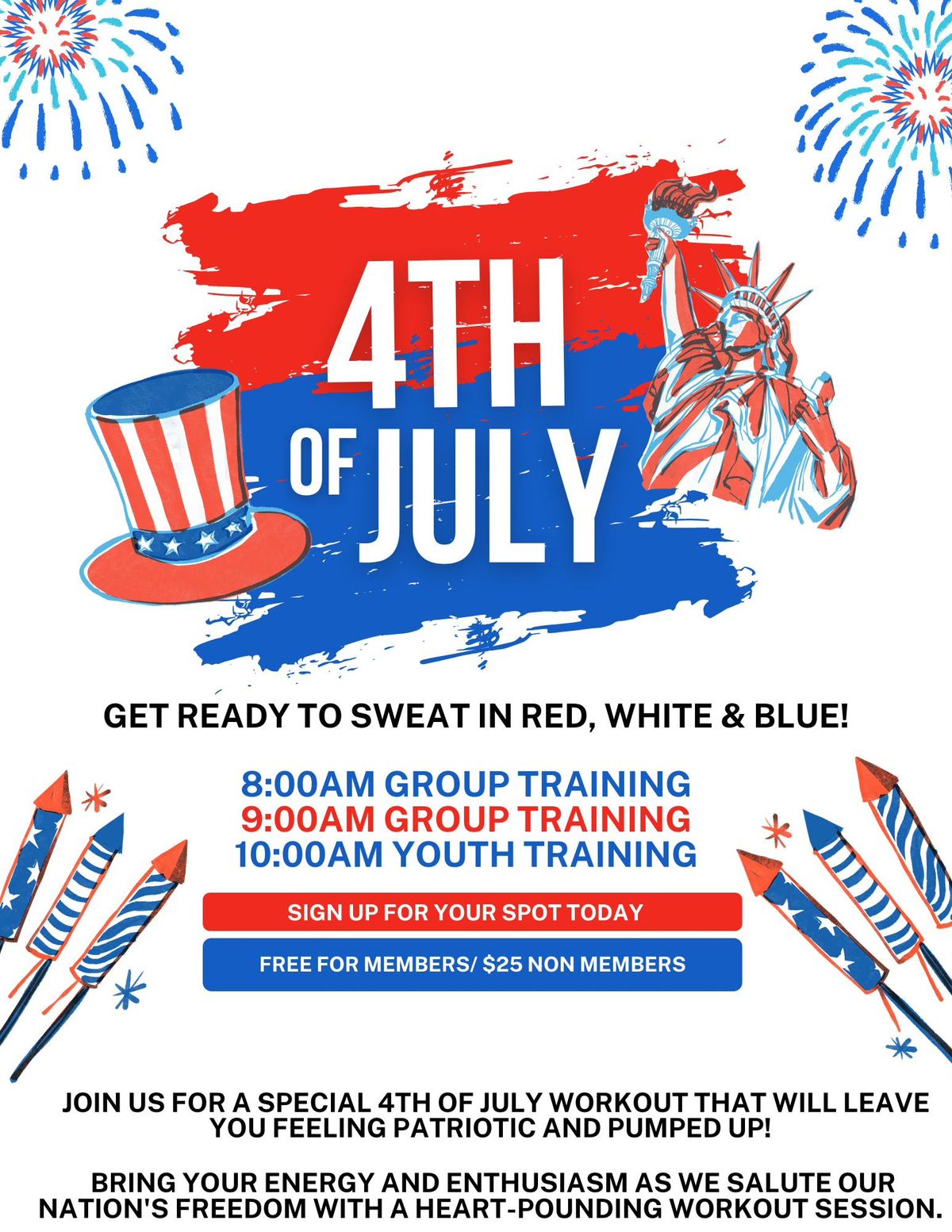 4th of July Workout