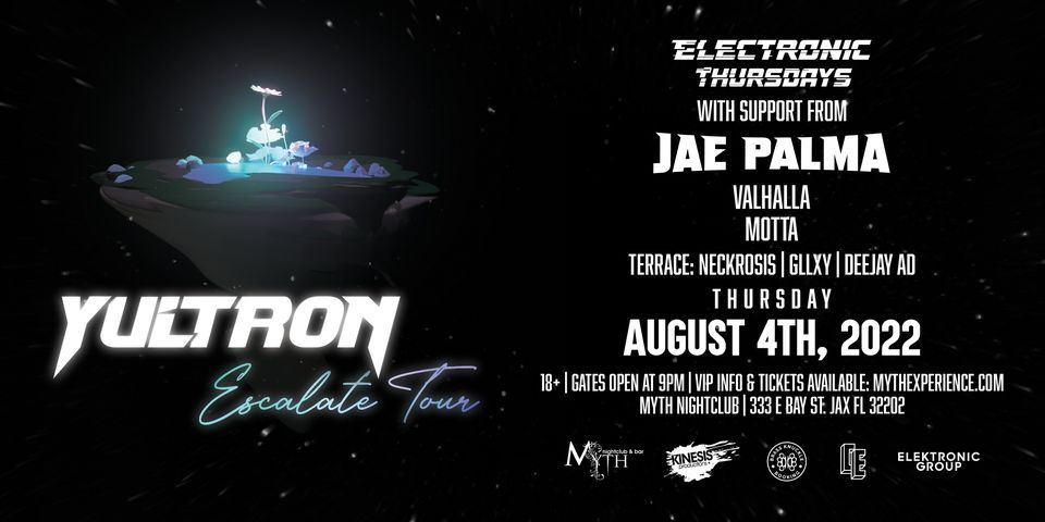 Electronic Thursdays: Yultron Live | 8.4.22