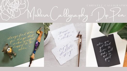 \u897f\u6d0b\u66f8\u6cd5\u5de5\u4f5c\u574a (\u6cbe\u6c34\u7b46\uff09Modern Calligraphy Beginner Workshop (Dip Pen)