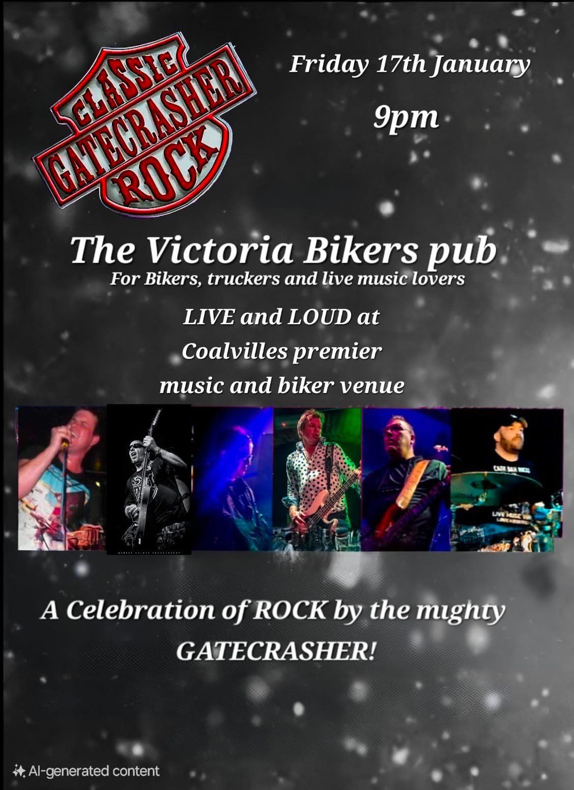 Gatecrasher LIVE and LOUD at the Vic!