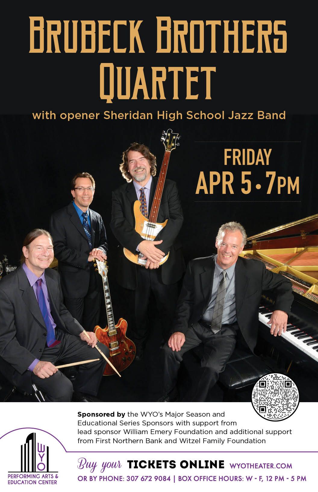 The Brubeck Brothers Quartet at New Orleans Jazz Market