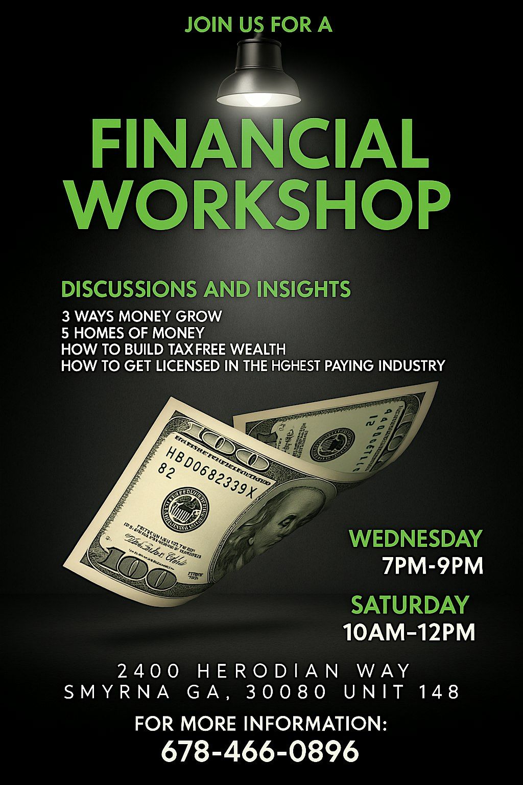 Financial workshop