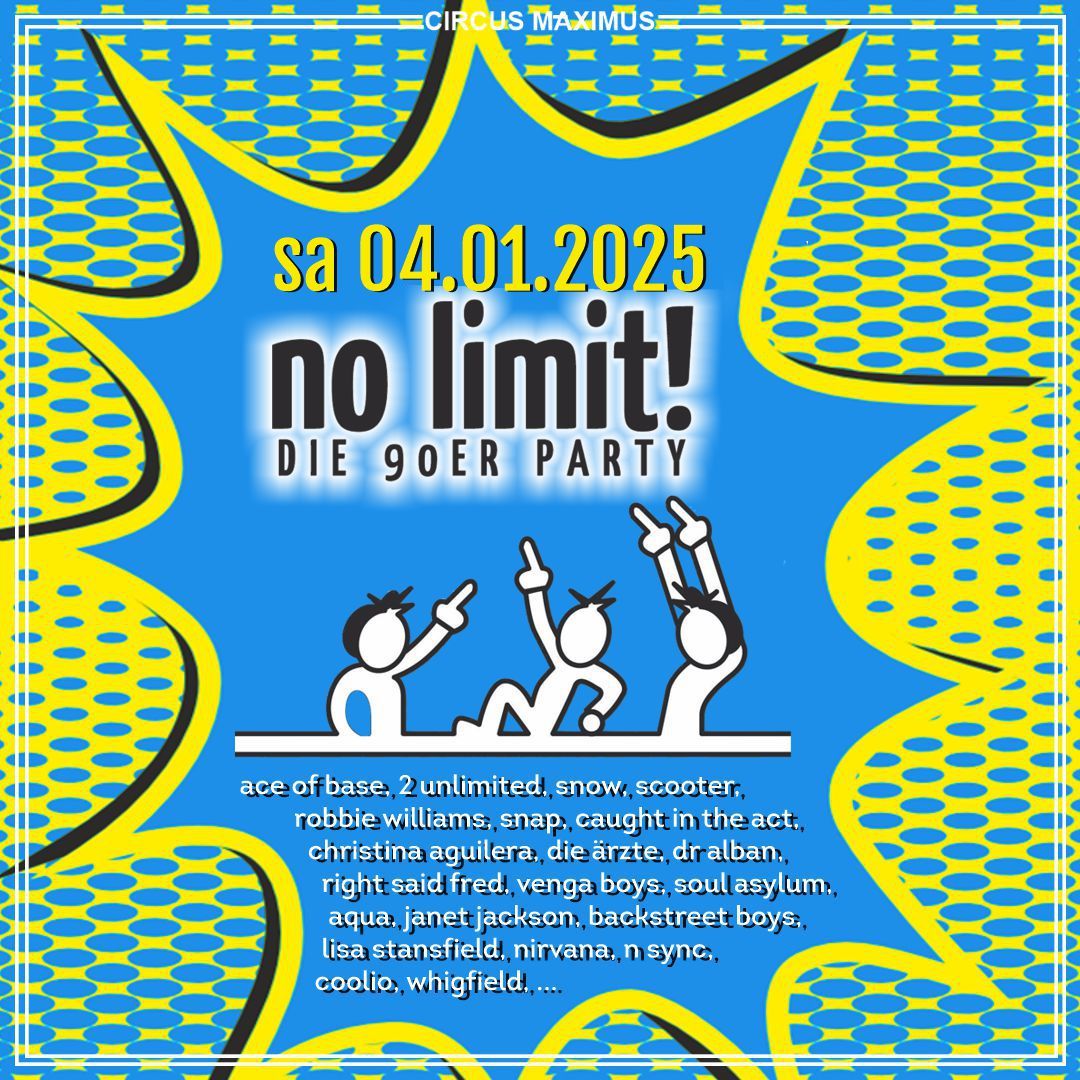  No Limit! Die 90er Party 