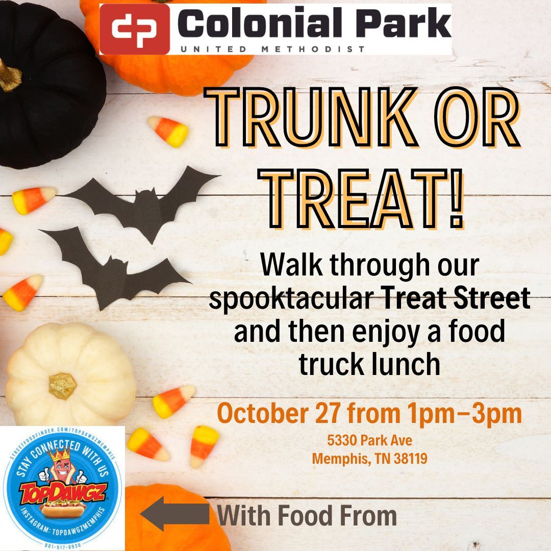 Trunk or Treat at Colonial Park UMC