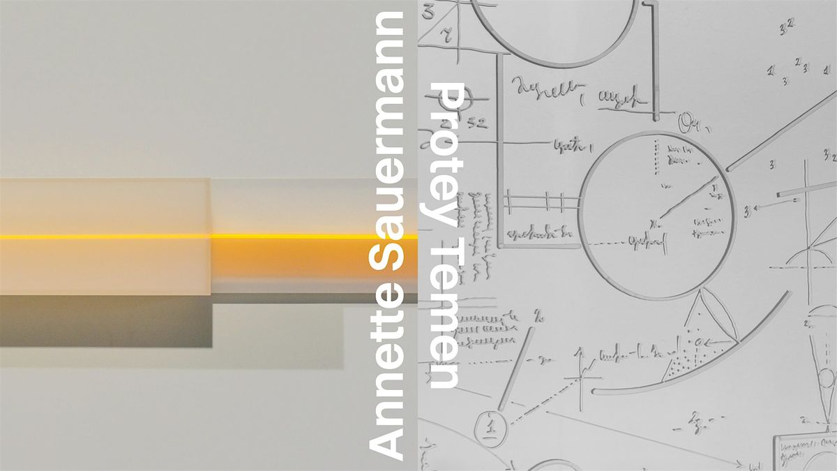 Ausstellungsf\u00fchrung |\u00a0Annette Sauermann + Protey Temen, Galerie Watson