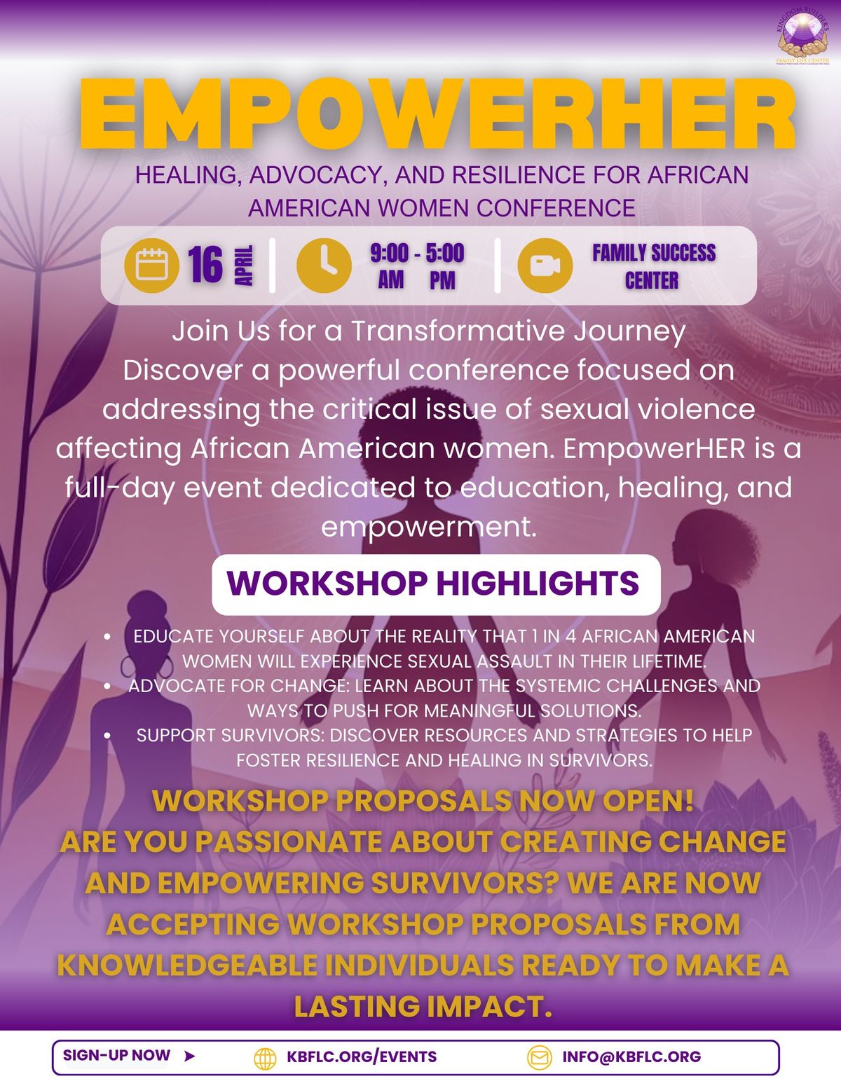 EmpowerHER: Healing, Advocacy, and Resilience for African American Women