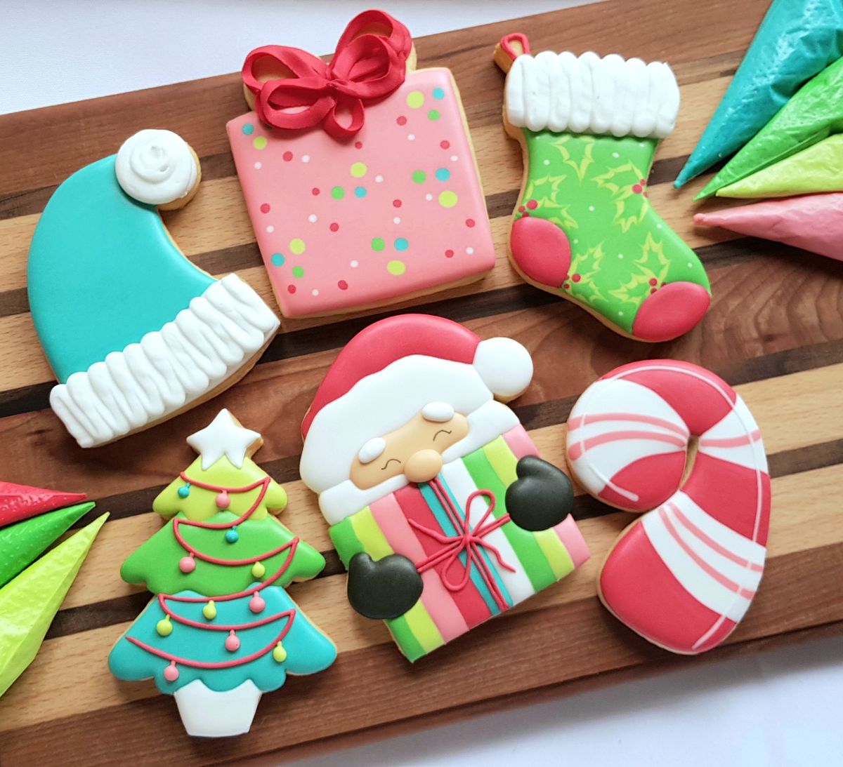 Christmas in July Cookie Class - Bright and Beautiful 