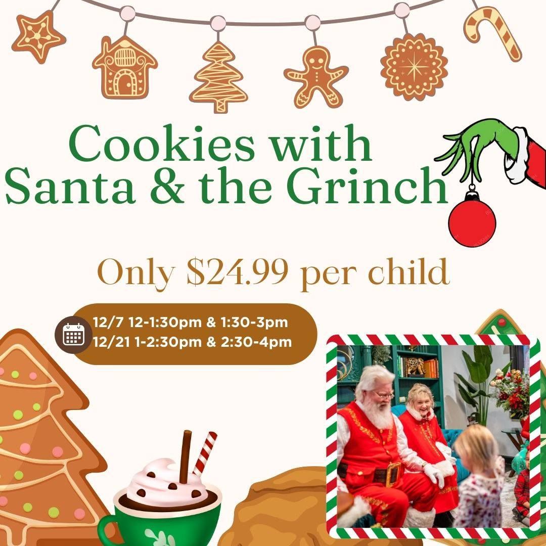 Cookies with Santa & the Grinch