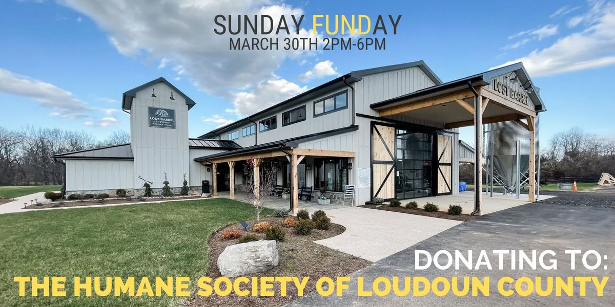 Sunday FUNDay: The Humane Society of Loudoun County