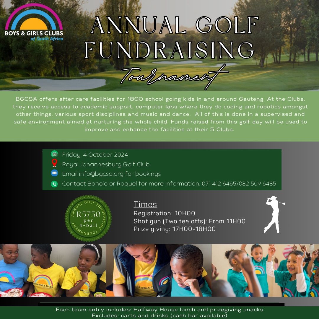 Annual Charity Golf Day 