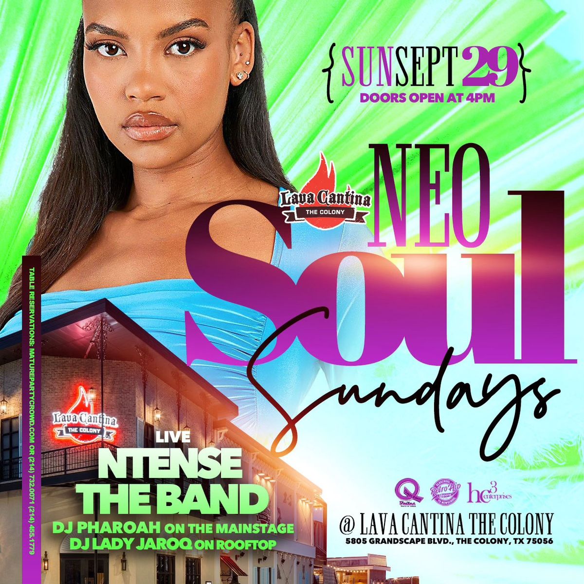 NEO SOUL SUNDAY feat NTENSE @ Lava Cantina