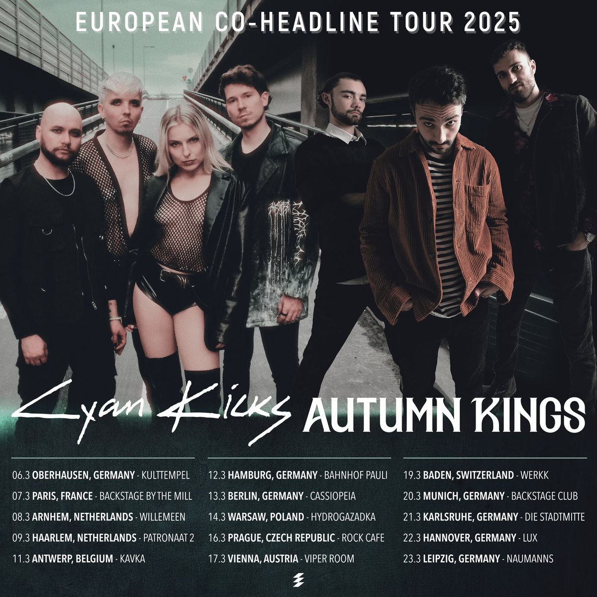 Cyan Kicks und Autumn Kings \u2022 Hannover \u2022 Lux