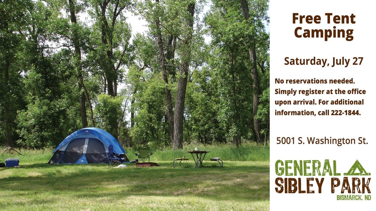 Free Tent Camping
