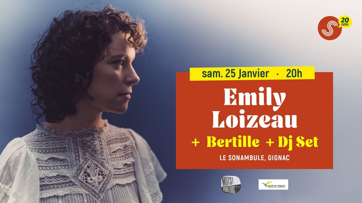 Emily Loizeau en ouverture du Festival Mots Parleurs \u00b7 sam 25\/01 \u00b7 Le Sonambule, Gignac