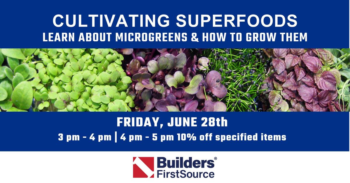 \ud83c\udf31 Cultivating Superfoods: Learn How To Grow Microgreens!