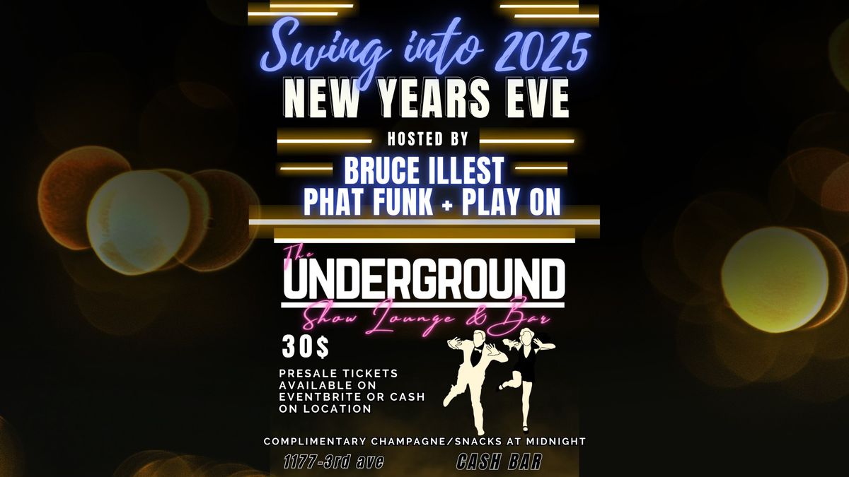 Swing In The New Year @ The Underground