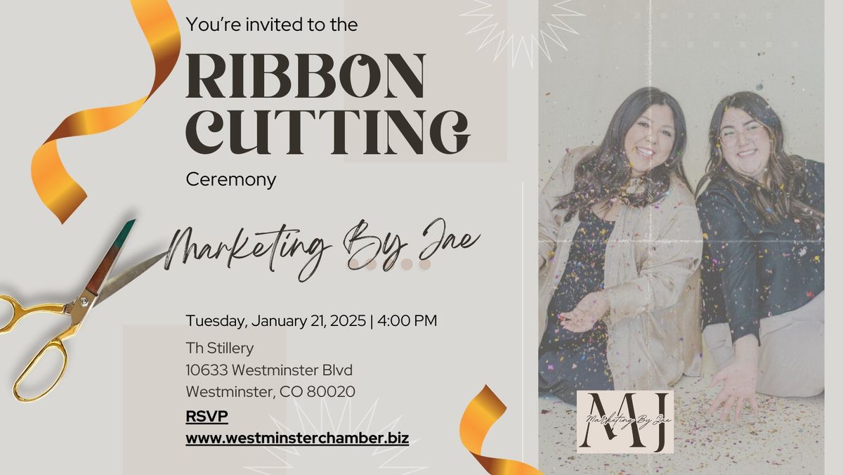 Ribbon Cutting: MarketingByJae