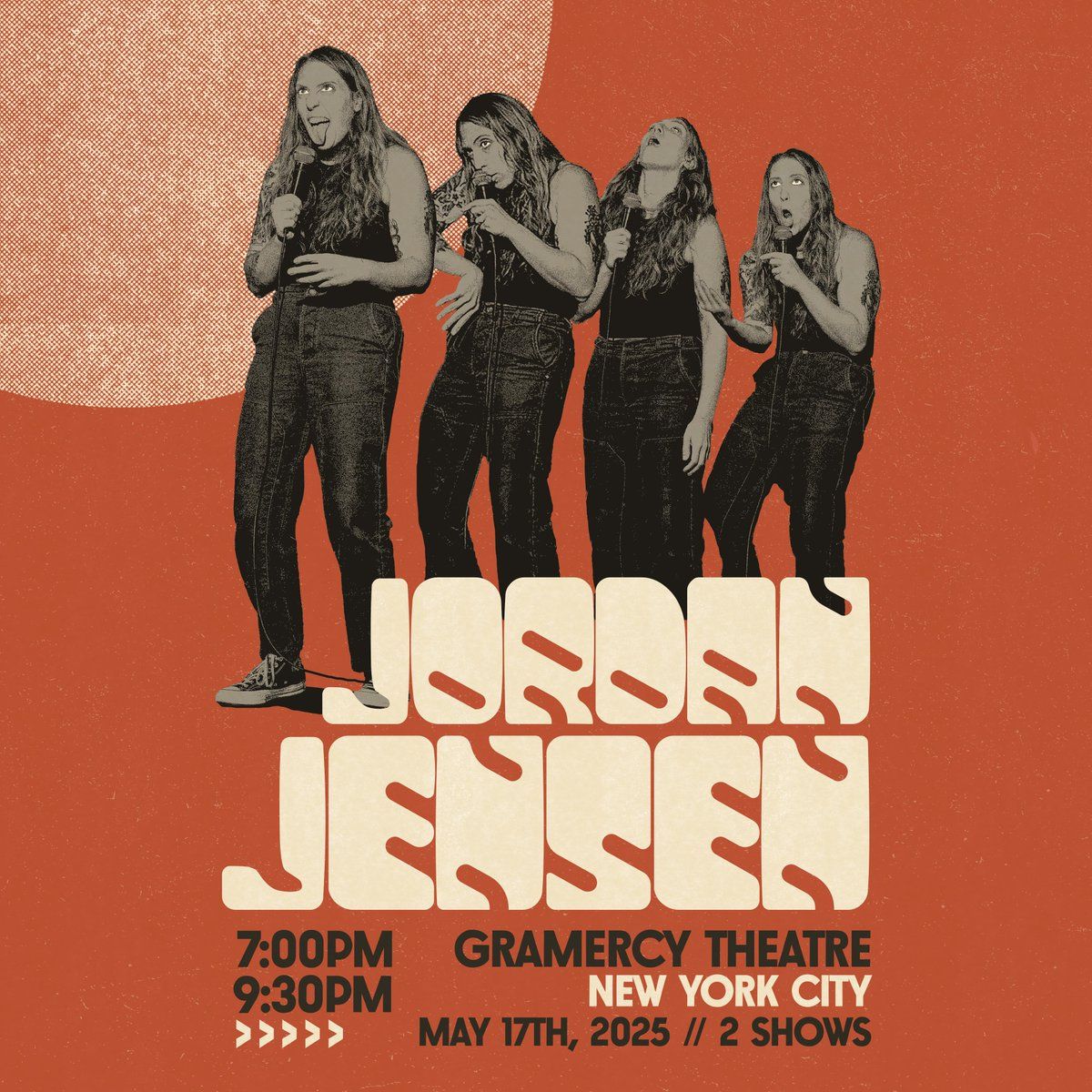 Jordan Jensen at Gramercy Theatre