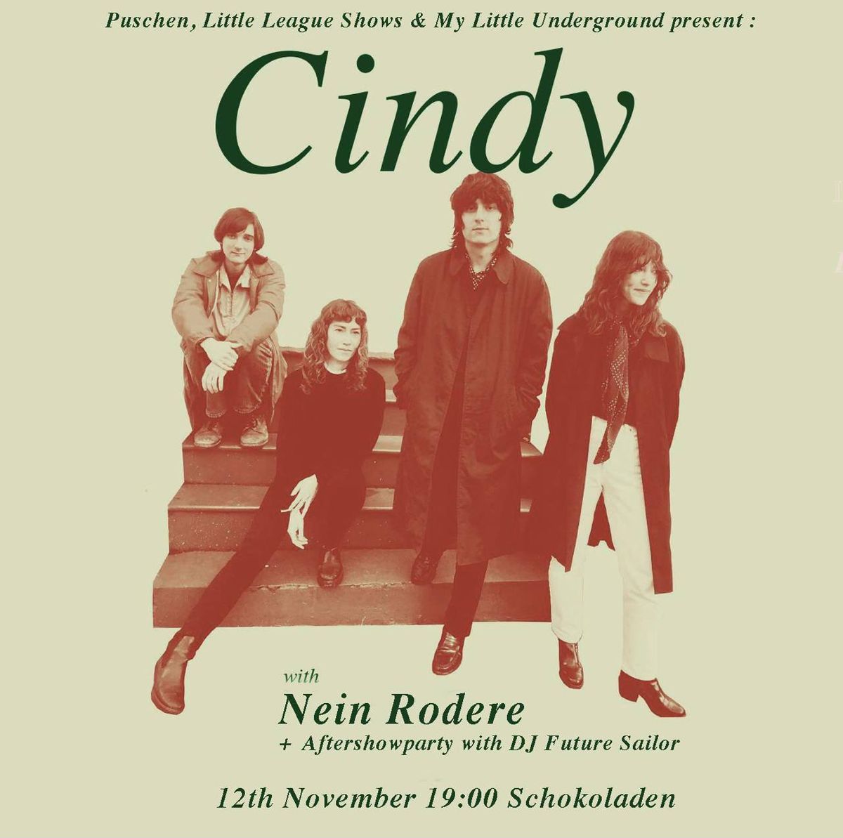 CINDY (indie\/dream-pop\/lofi, us) + NEIN RODERE (bln)