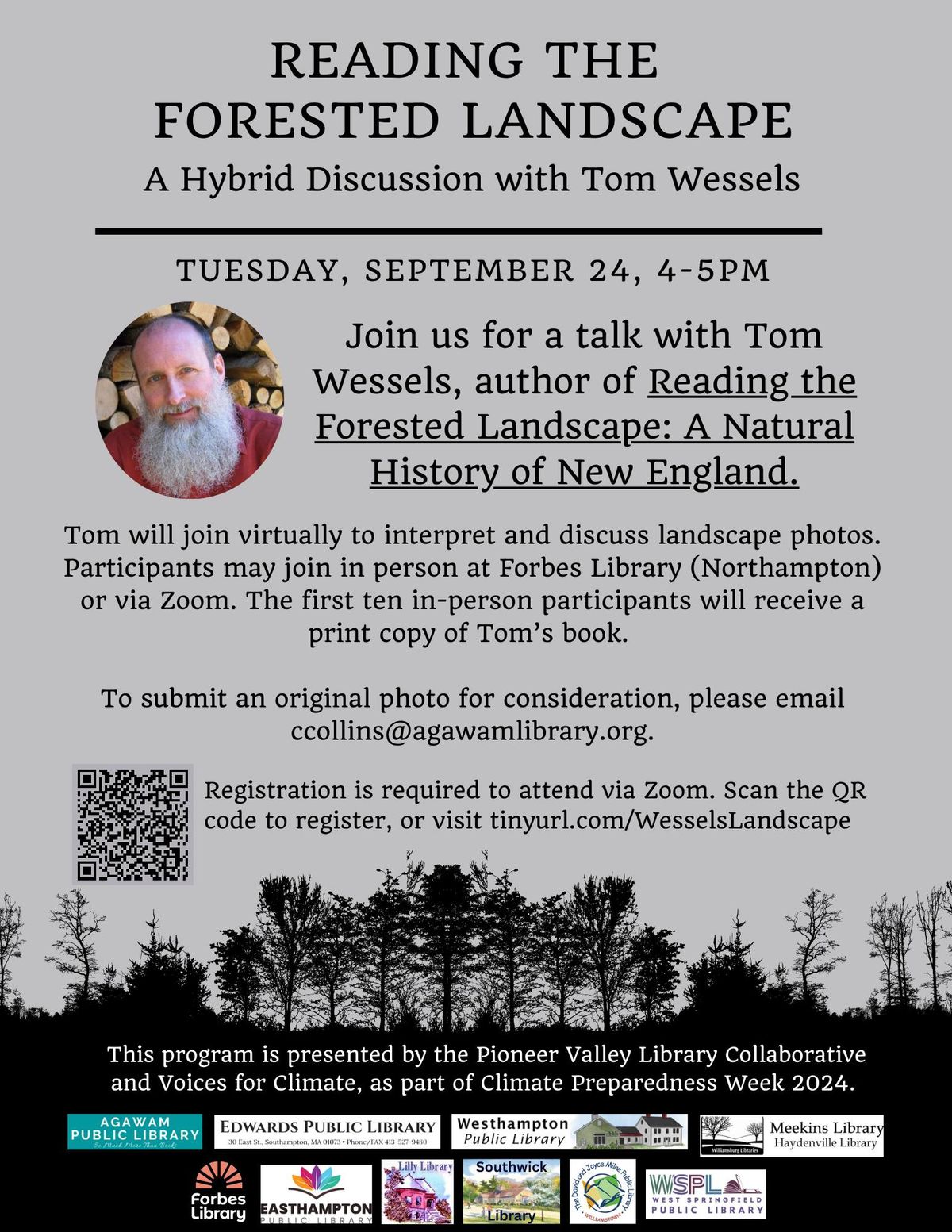 Reading the Forested Landscape: A Hybrid Discussion with Tom Wessels